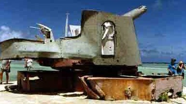 Japanese gun emplacement