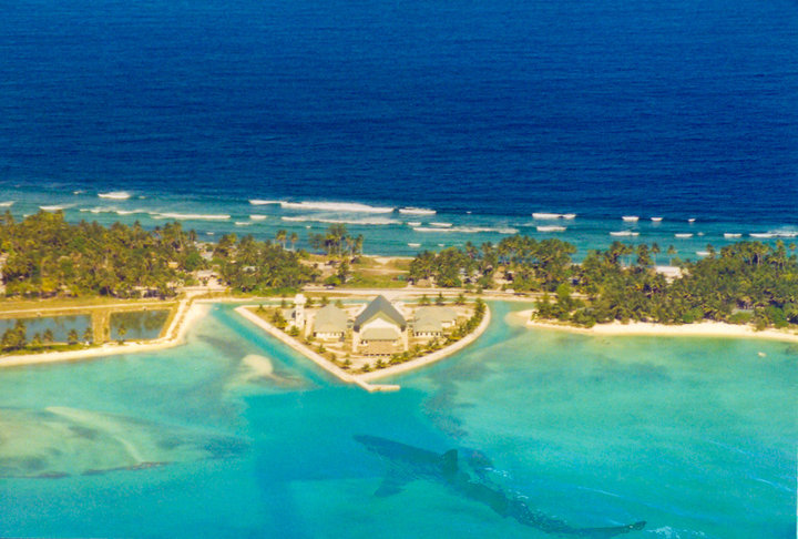 Parliament House in Kiribati