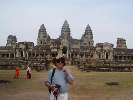 At Angkor Wat, Cambodia March 2003 paul d. maley, solar eclipse