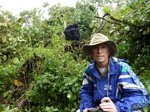 Gorilla trekking in Uganda, January 2010 paul d. maley, solar eclipse